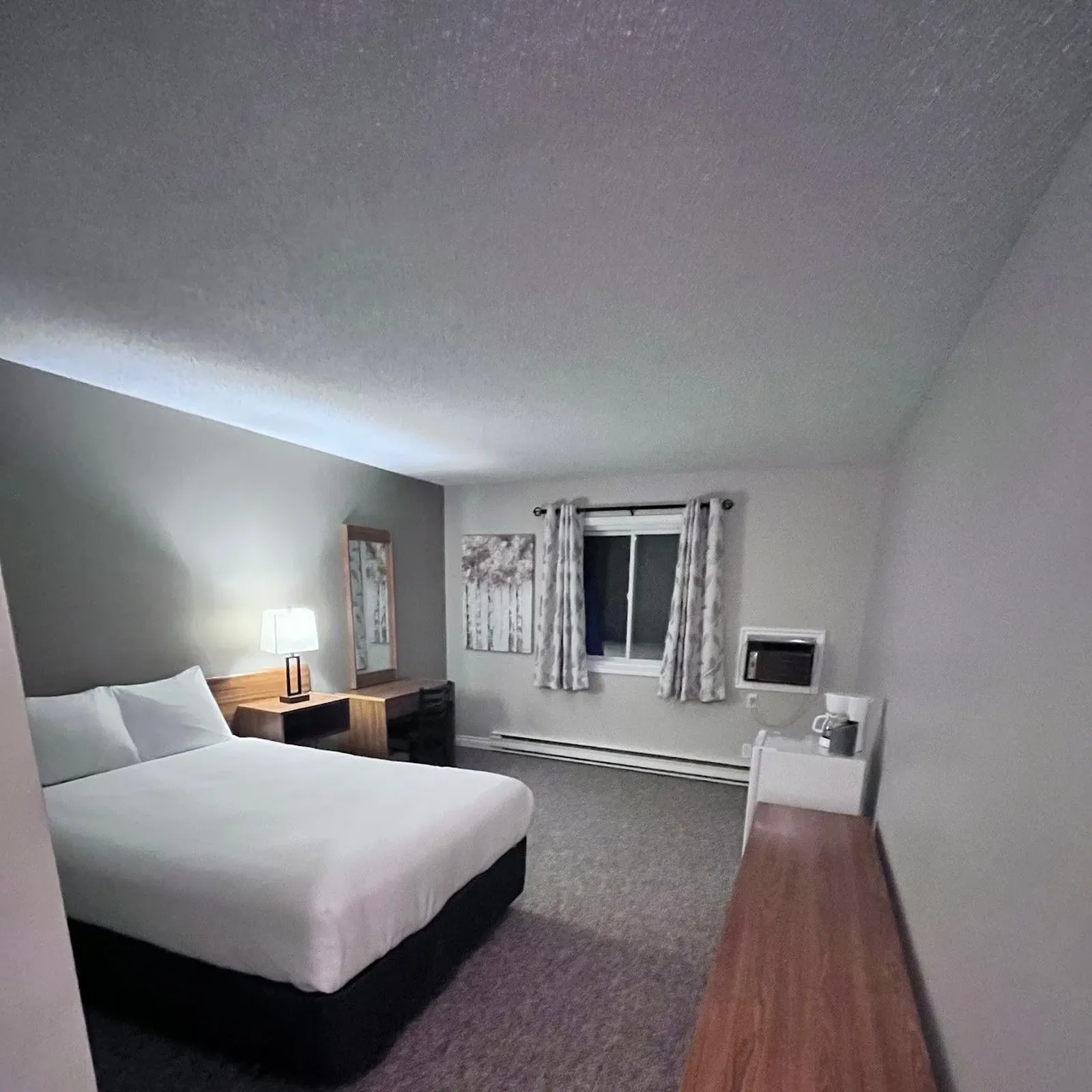 Hotel room at Duck Mountain Lodge